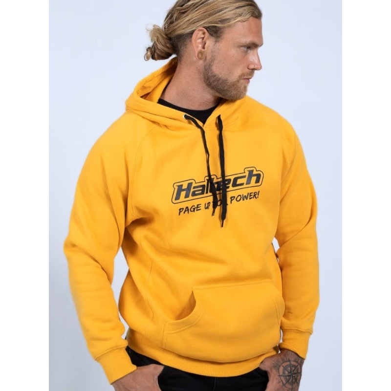 Haltech Classic Hoodie – Yellow – S