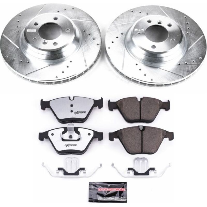 PowerStop Power Stop 11-13 BMW 335i xDrive Front Z26 Street Warrior Brake Kit