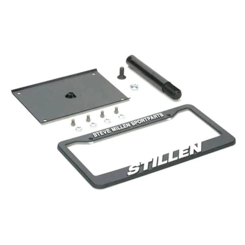 Stillen Front License Plate Relocator | 2004-2005 Infiniti G35, 2006-2008 Nissan 350Z, and 2007-2009 Nissan Sentra (105460)