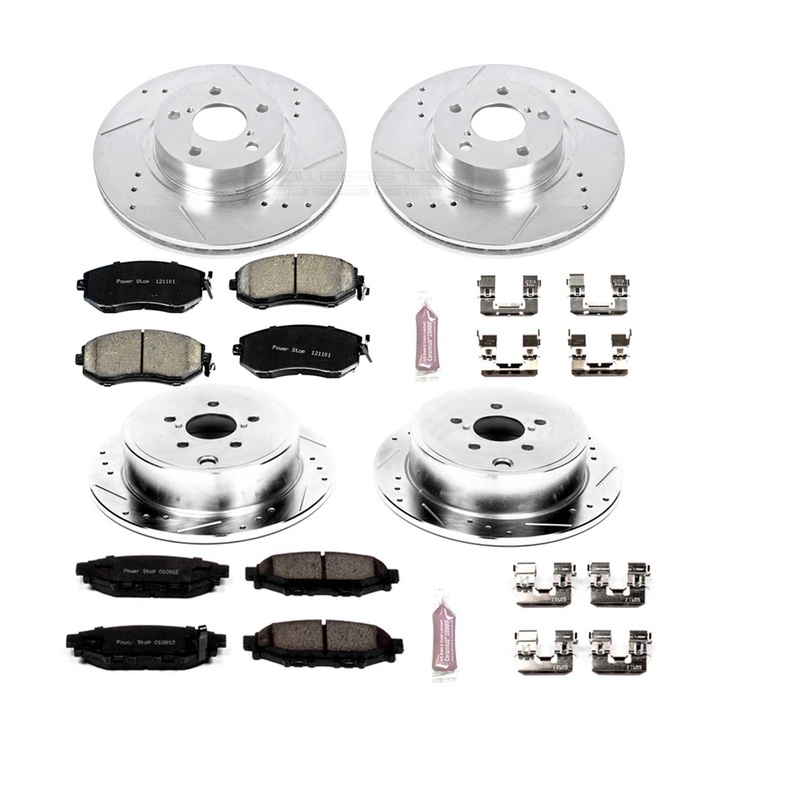 Power Stop 13-16 Subaru BRZ Front & Rear Z23 Evolution Sport Brake Kit | K6112