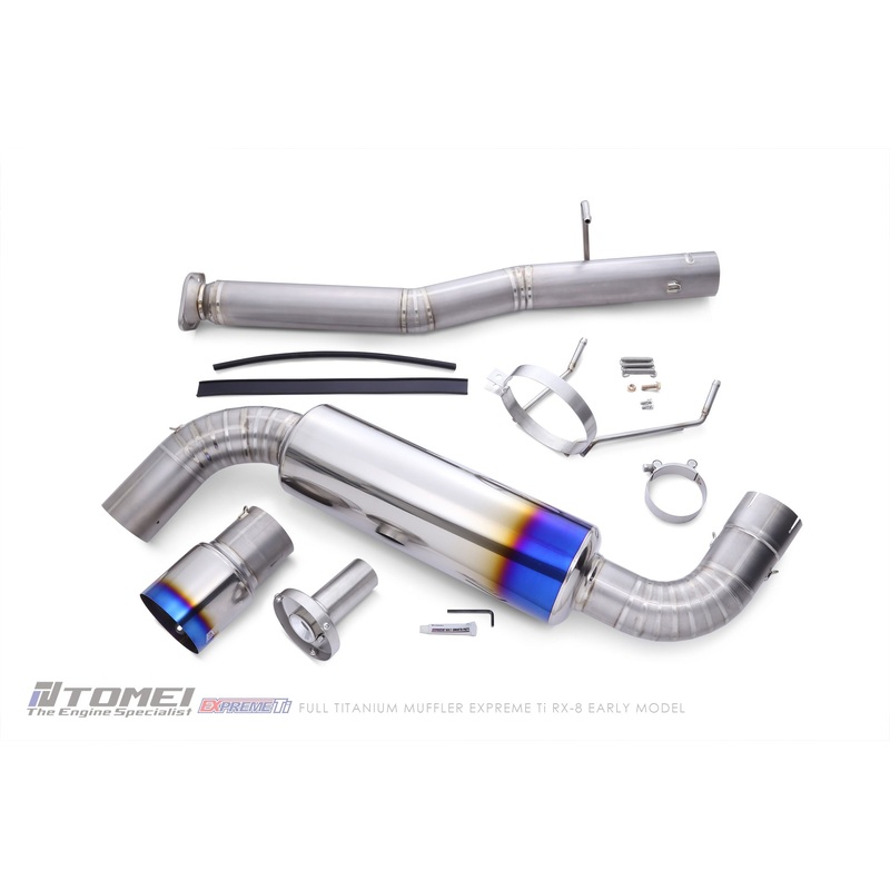 TOMEI [MAZDA RX-8] FULL TITANIUM MUFFLER
