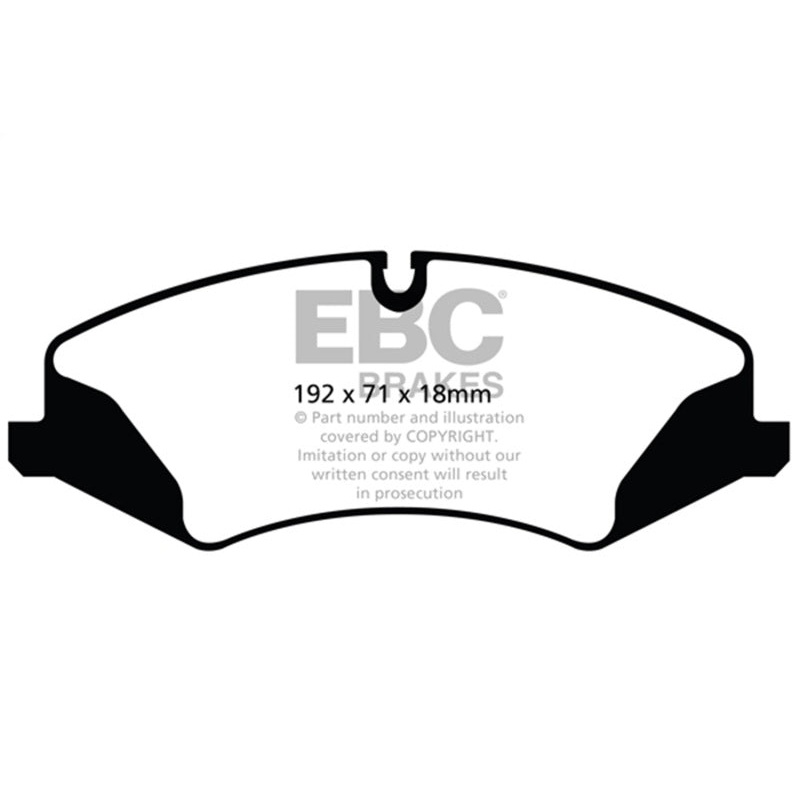 EBC 14+ Land Rover LR4 3.0 Supercharged Extra Duty Front Brake Pads