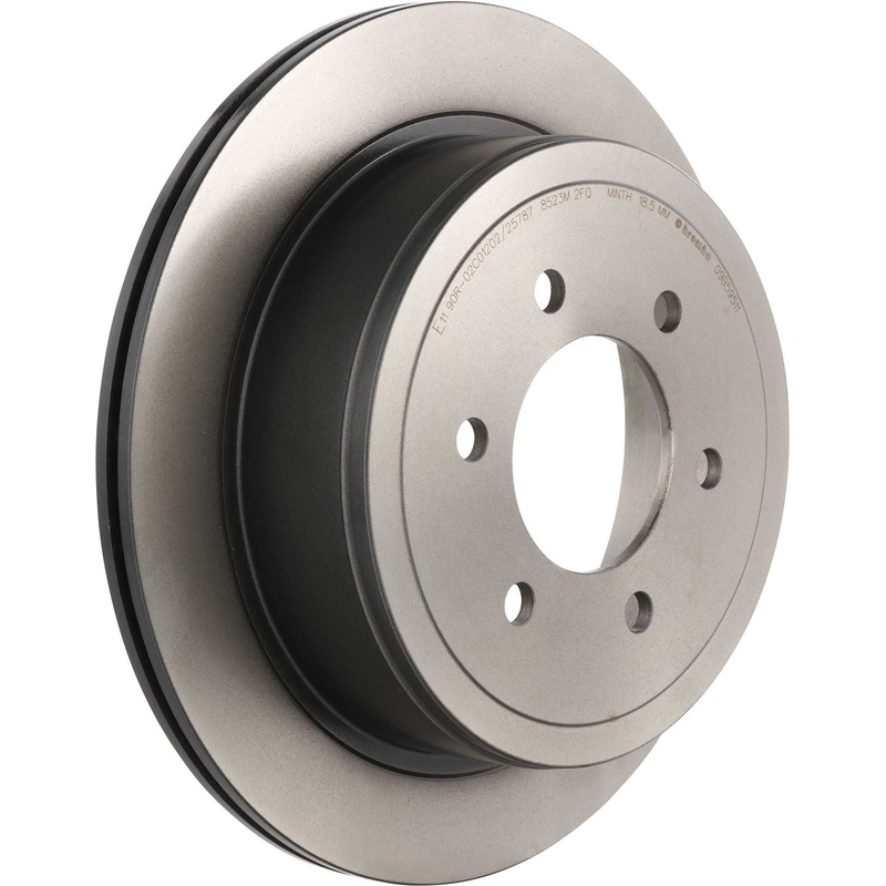 PRIME UV Coated Rear Disc Brake Rotor – 09.B595.11
