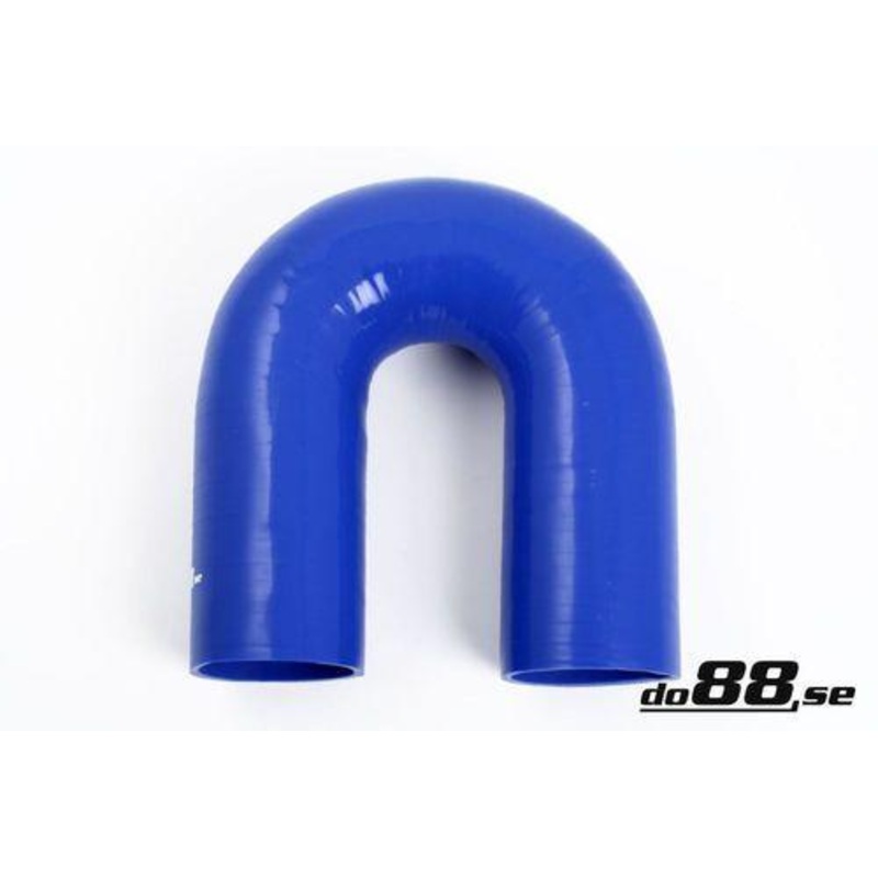 Silicone Hose Blue 180 degree 2,75” (70mm)