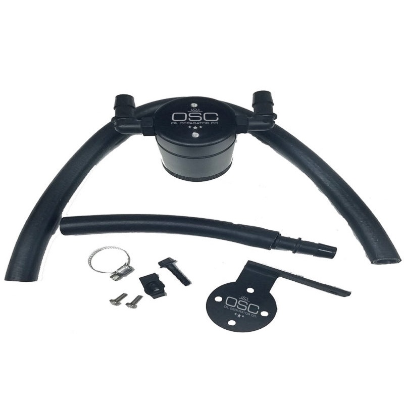 J&L 13-14 Focus ST Rear Oil Separator 3.0 – Black Anodized