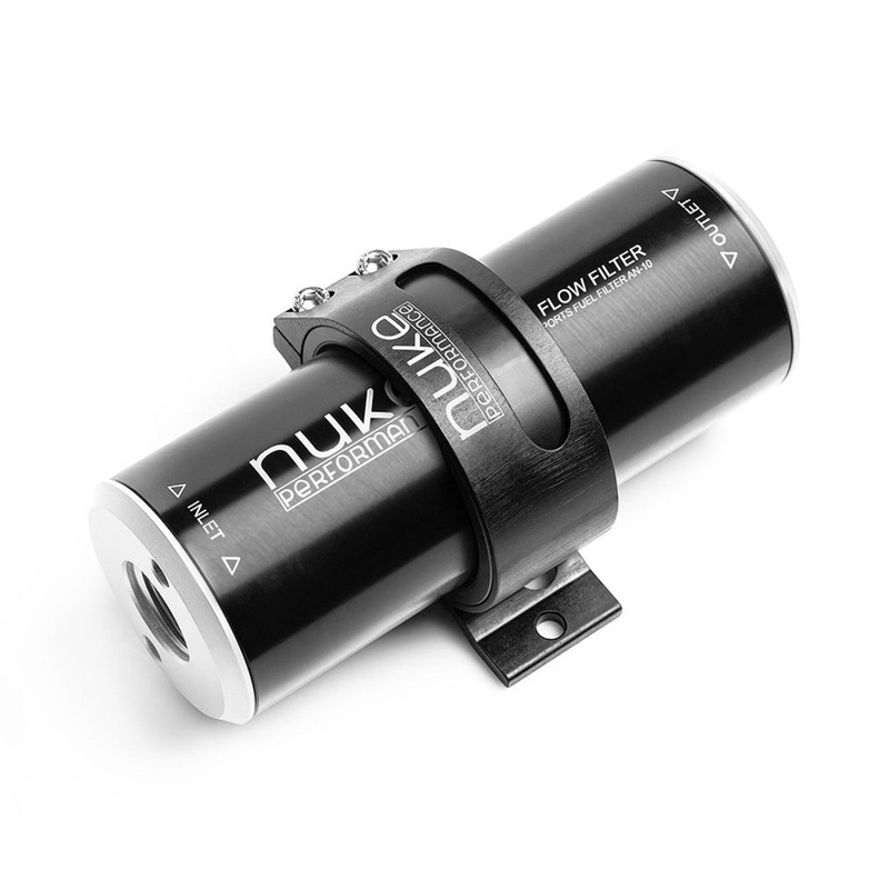 Nuke Performance Fuel Filter Slim 100 micron AN-10 – Welded stainless steel element