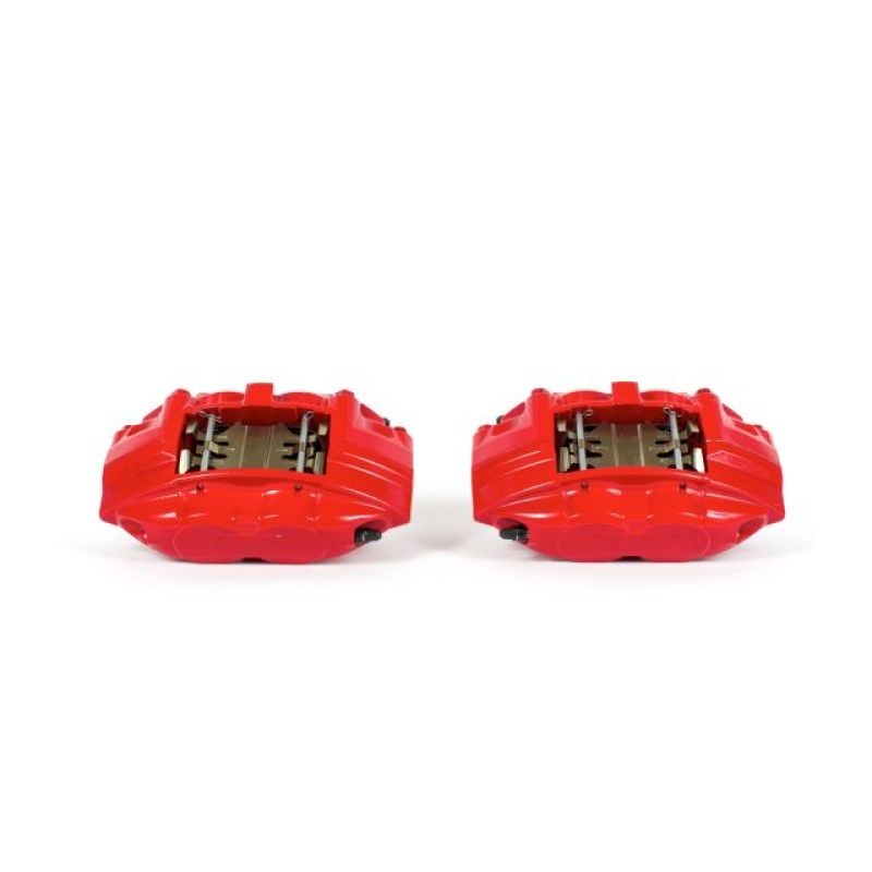 Power Stop 09-19 Nissan 370Z Front Red Calipers w/o Brackets – Pair