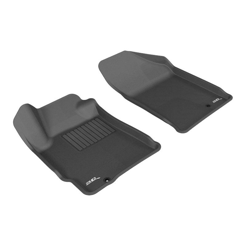 3D MAXpider 2007-2012 Nissan Altima Coupe/Sedan Kagu 1st Row Floormat – Black