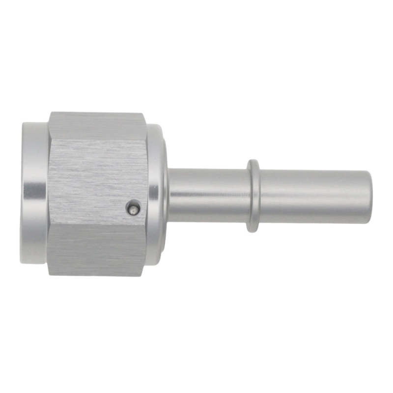DeatschWerks 10AN Female Flare Swivel to 3/8in Male EFI Quick Disconnect – Anodized DW Titanium