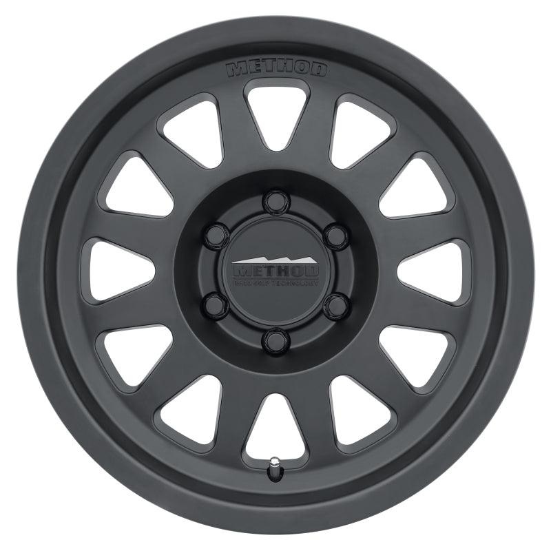 Method MR704 17×8.5 0mm Offset 6×5.5 106.25mm CB Matte Black Wheel