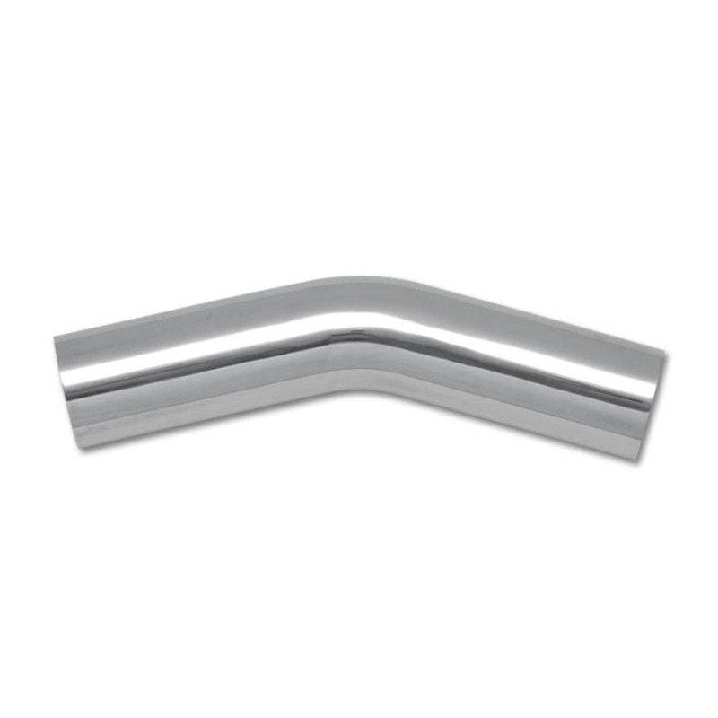 Vibrant 3in O.D. Universal Aluminum Tubing (30 degree Bend) – Polished