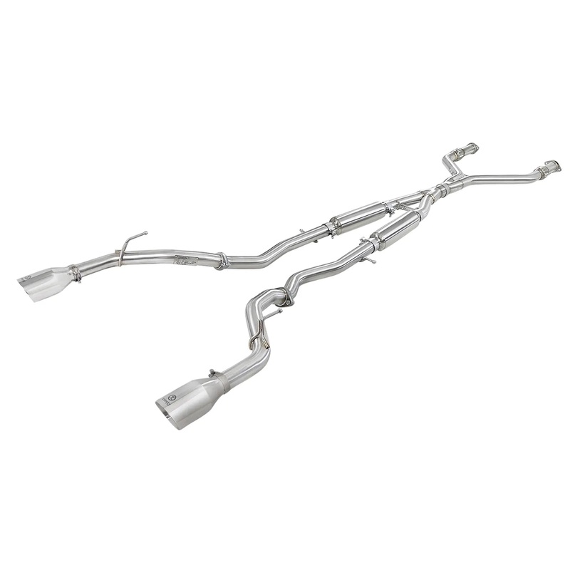 aFe Takeda 2.5″ Stainless Steel Cat-Back Exhaust System | 2016-2024 Infiniti Q50 3.0L (49-36132)