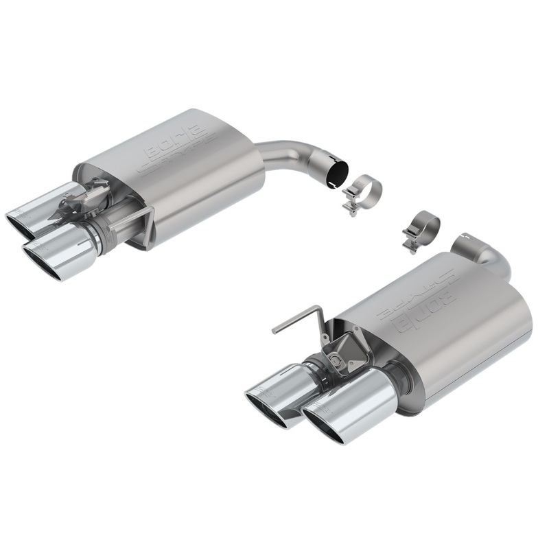 Borla Axle-Back Exhaust System – S-Type | 2018-2021 Ford Mustang 5.0L (11951)