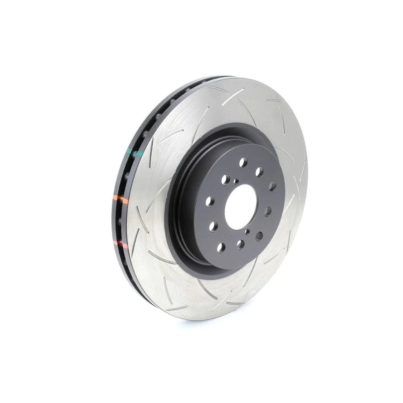 DBA T3 4000 Series Slotted Brake Rotor Rear – 2008-2022 WRX w/ 2018-2021 STI Brembo Calipers