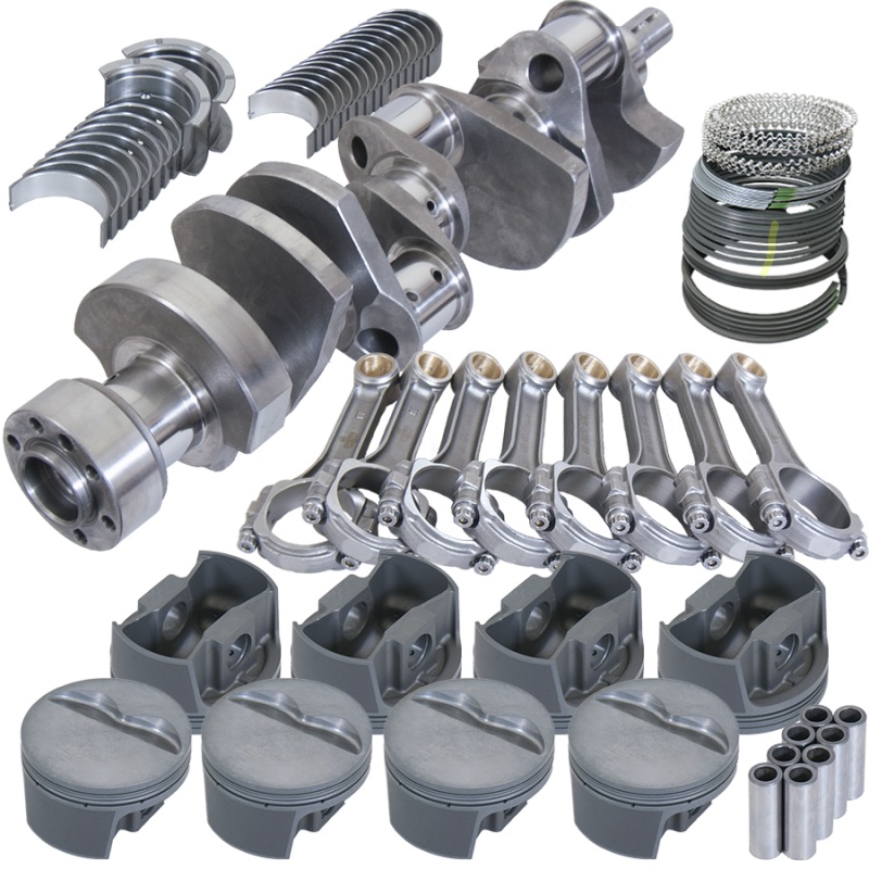Eagle Chevy LT1350 1Pc 3.750in Crank 5.700in I-Beam Rods -5cc 4.030in Pistons Rotating Assembly