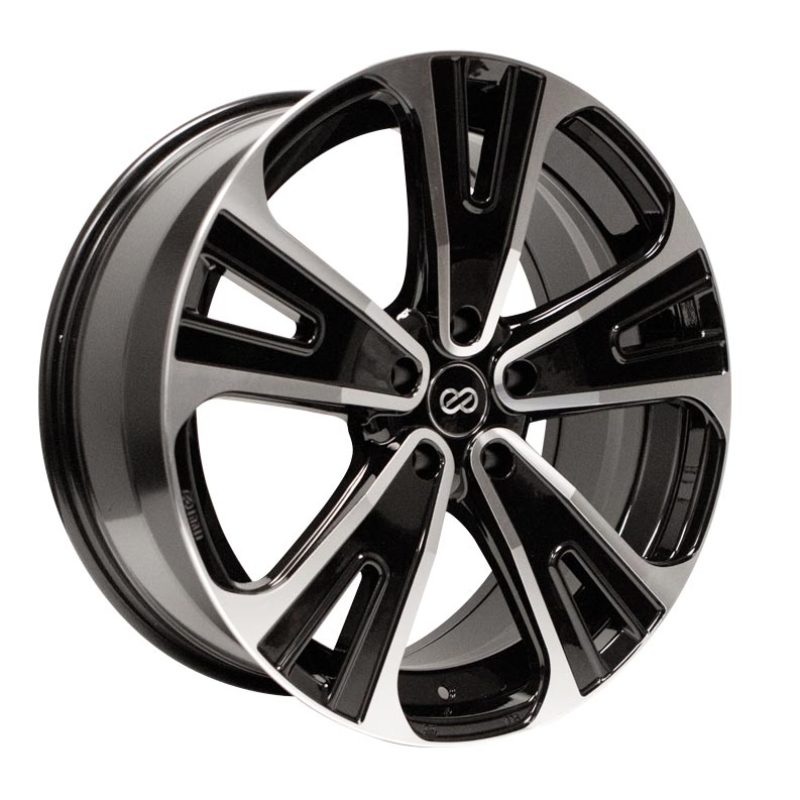 Enkei Universal SVX Truck & SUV 20×8.5 50mm Offset 5×127 Bolt 72.6mm Bore Black Machined Wheel