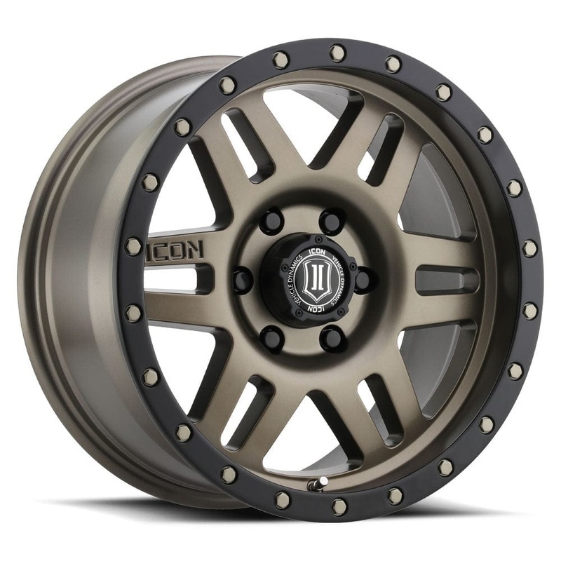 ICON Alloys Six Speed 17″ 5×150 Bronze