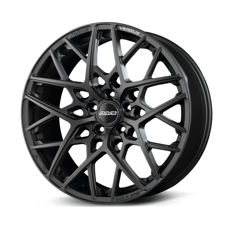 Versus VV25M 19X8.5 / +45 / 5×108 – Matte Super Dark Gunmetal