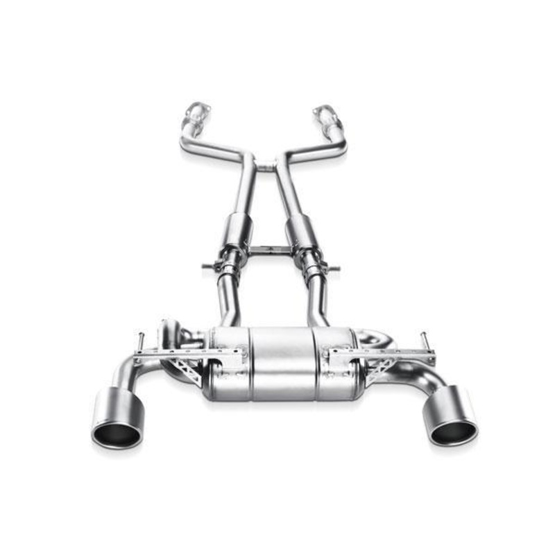 Akrapovic 09-17 Nissan 370Z Evolution Line Cat Back (SS) (Req. Tips)