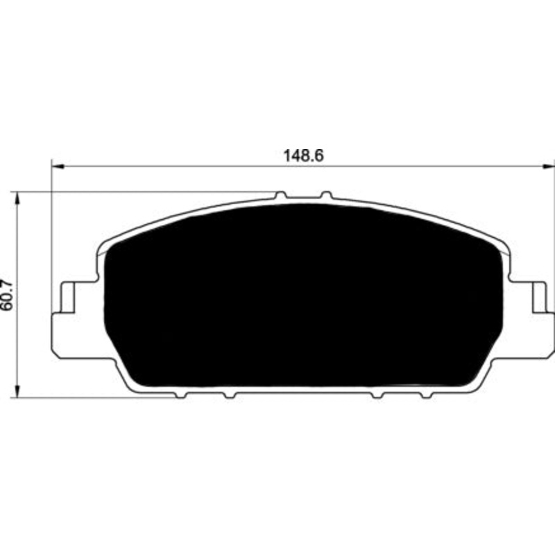 Porterfield Brake Pads for 2016 HONDA ACCORD Sedan EX