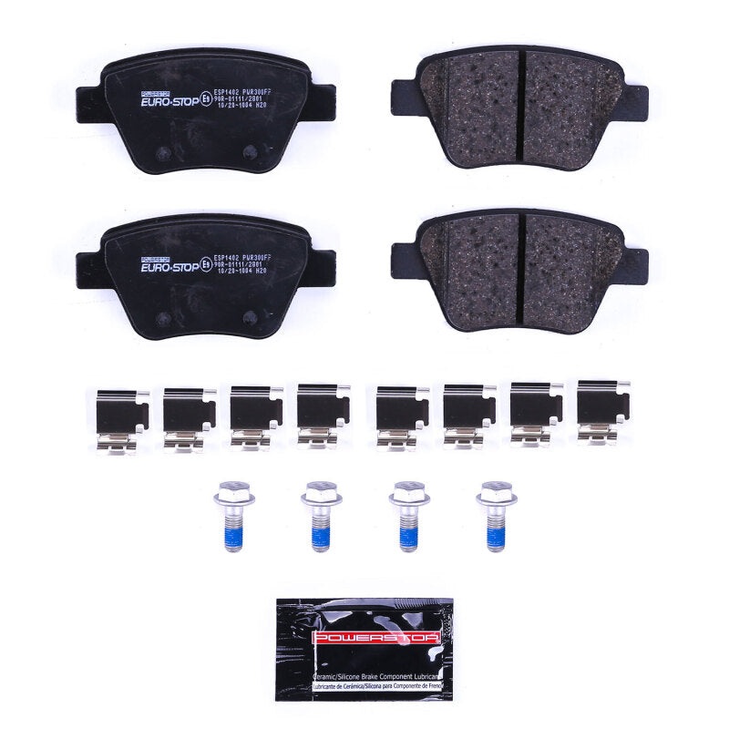 PowerStop Power Stop 12-15 Volkswagen Passat Euro-Stop ECE-R90 Rear Brake Pads