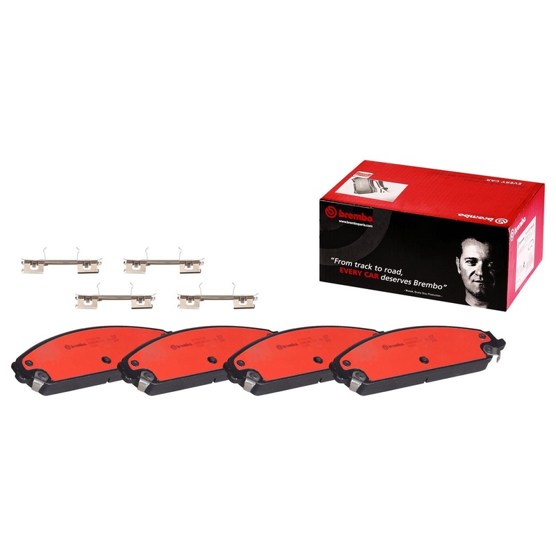 PRIME Ceramic Front Disc Brake Pad Set – P11017N