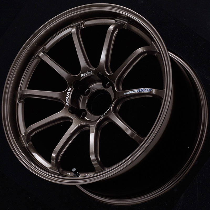 Advan RS-DF Progressive 19×8.0 +44 5-100 Dark Bronze Metallic Wheel