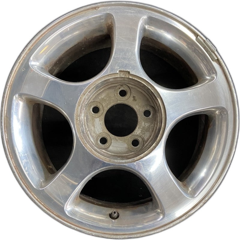 16″ MUSTANG 03-04 16×7.5 aluminum w/exposed lug nuts polished Py package Original OEM Wheel Rim