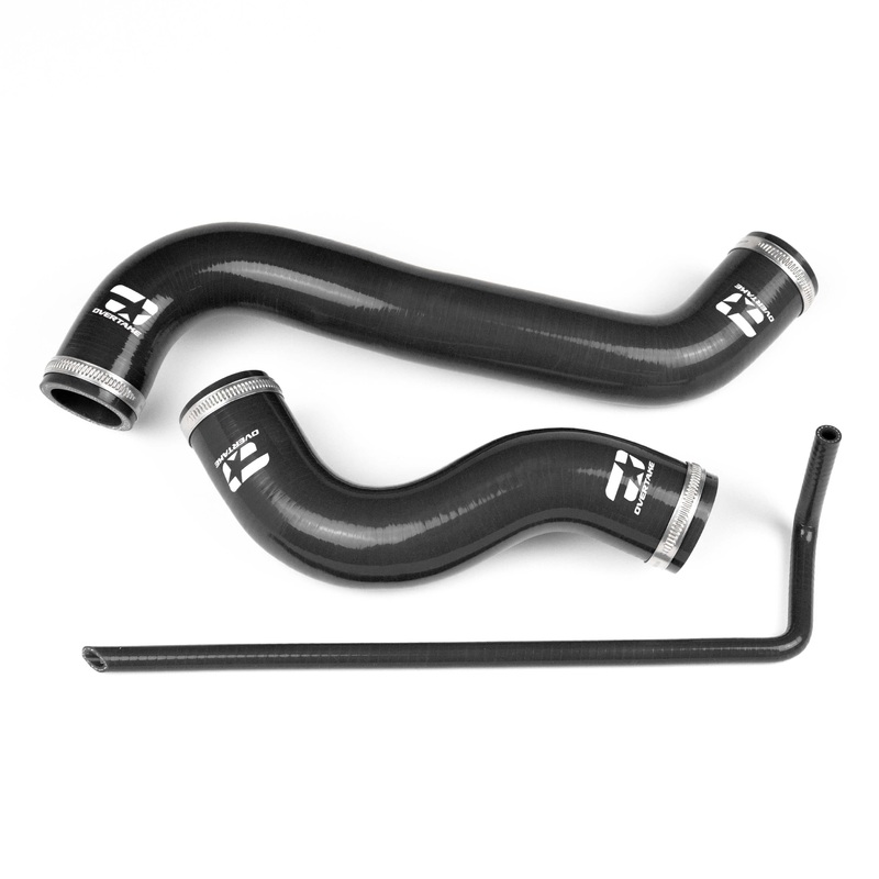 Overtake Radiator Hose Kit Black – 2015-2021 WRX / 2014-2018 FXT | A10129BLK