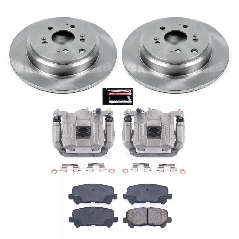 Power Stop Rear Autospecialty Brake Kit w/ Calipers Honda Odyssey 2011-2017 | KCOE4685A