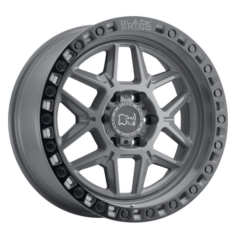20×9.0 Black Rhino Kelso Battleship Gray w/Black Ring