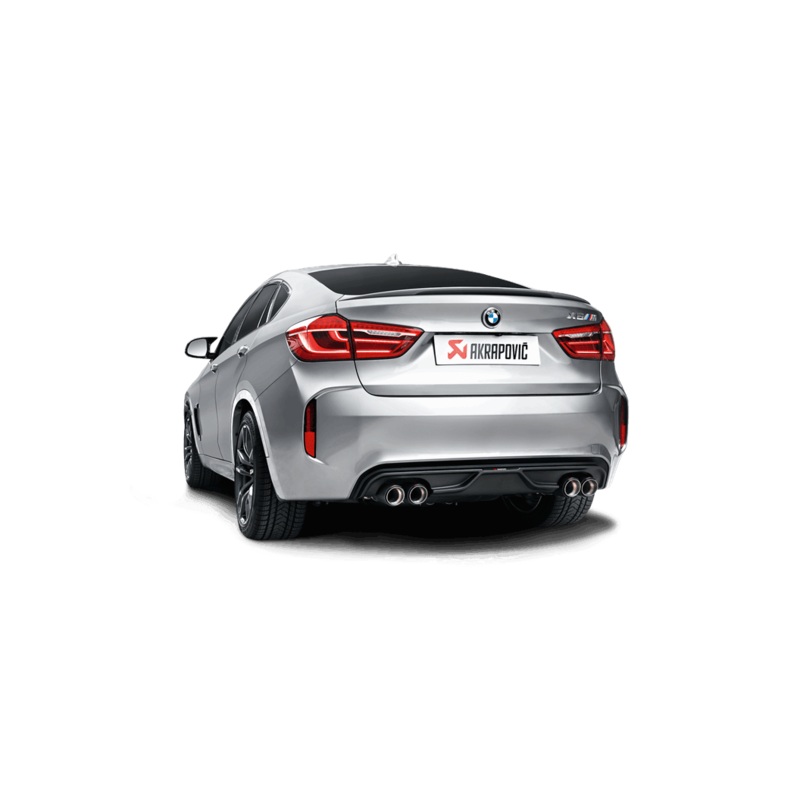 Akrapovic 15-17 BMW X5M and X6M (F8X) Rear Carbon Fiber Diffuser – Matte