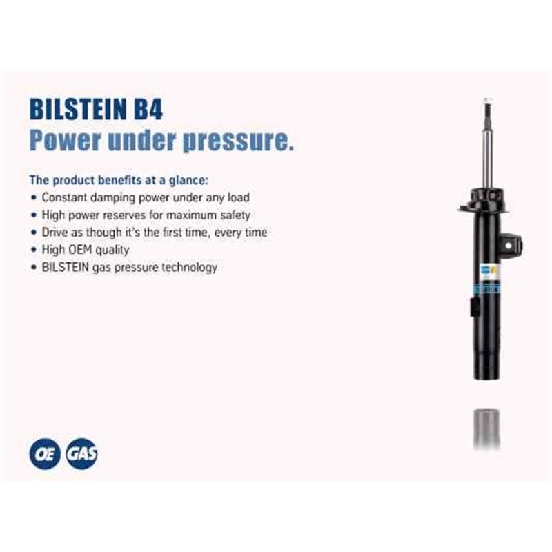 Bilstein B4 OE Replacement 11-16 Mini Countryman / 13-16 Mini Paceman Rear Left Shock Absorber
