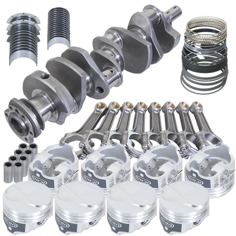 Eagle Chevy 454 4.000in Crank 6.135in I-Beam Rods 18cc Dome 4.350in Pistons Rotating Assembly