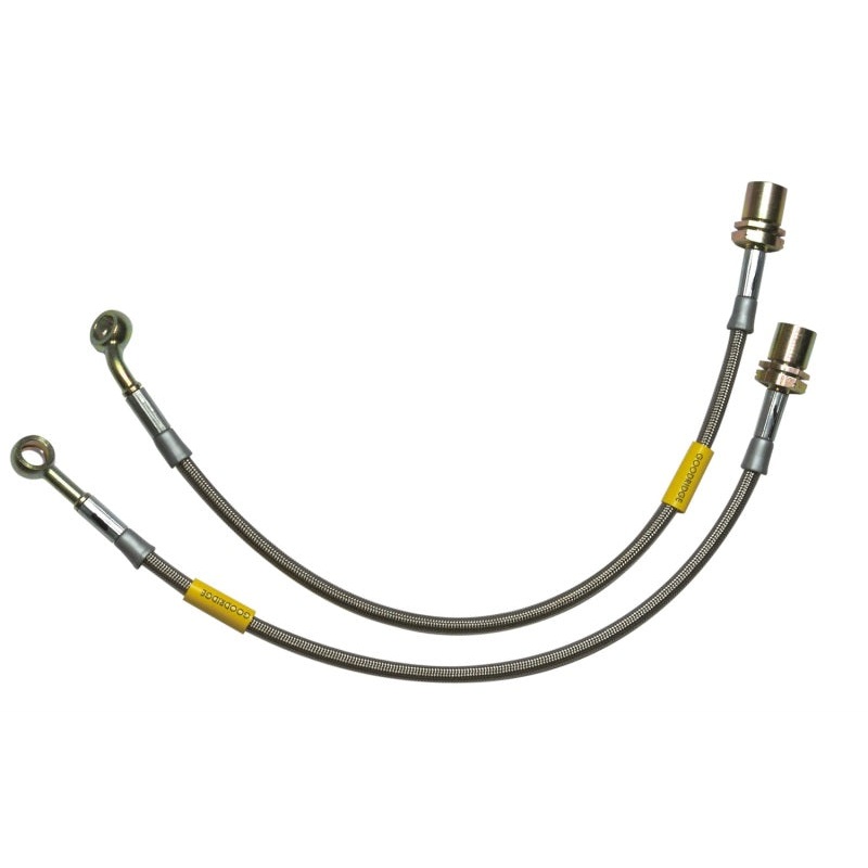 Goodridge 02-07 Jeep Liberty 2-inch Extended SS Brake Lines
