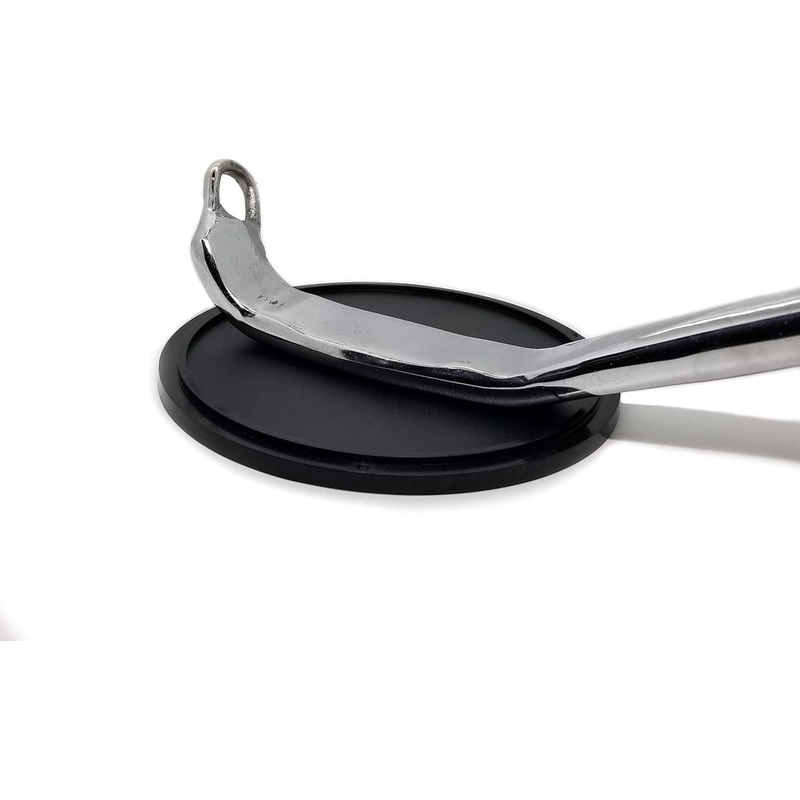 Motorcycle Kickstand 5 inch Round Pad by Witchdoctors