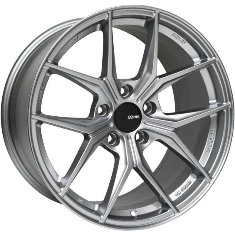 Enkei TSR-X 18×8 45mm Offset 5×100 BP 72.6mm Bore Storm Gray Wheel