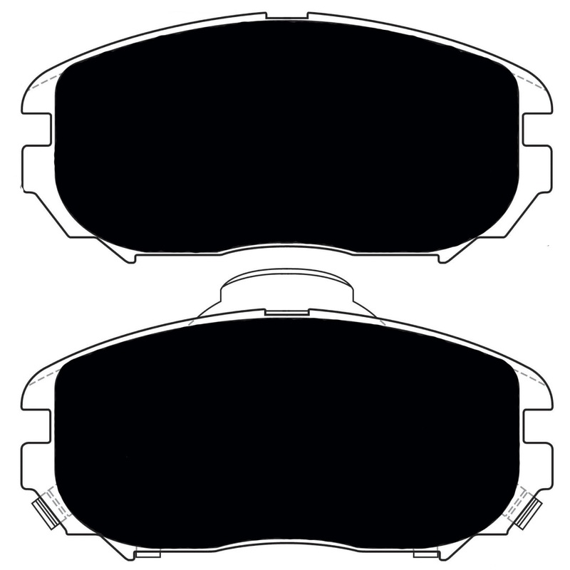 Porterfield Brake Pads for 2007 HYUNDAI SONATA V6 R/Disc