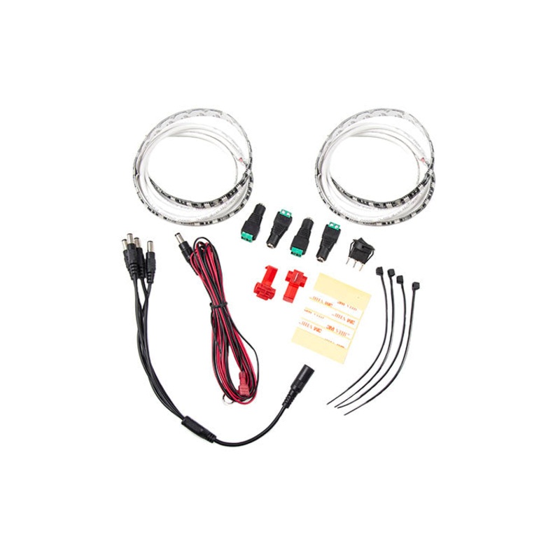 Red LED Footwell Kit Diode Dynamics