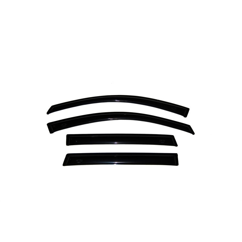 AVS 04-12 Chevy Colorado Crew Cab Ventvisor Outside Mount Window Deflectors 4pc – Smoke
