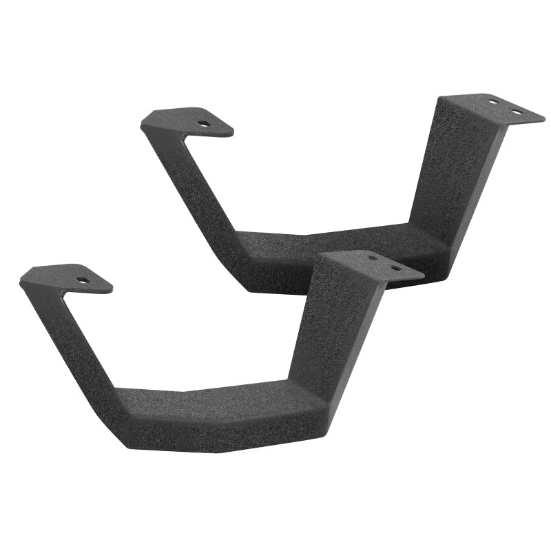 Go Rhino RB10 Running Boards – Bedliner Coating Finish – Complete Kit