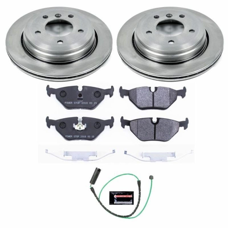 PowerStop Power Stop 01-05 BMW 325xi Rear Track Day SPEC Brake Kit