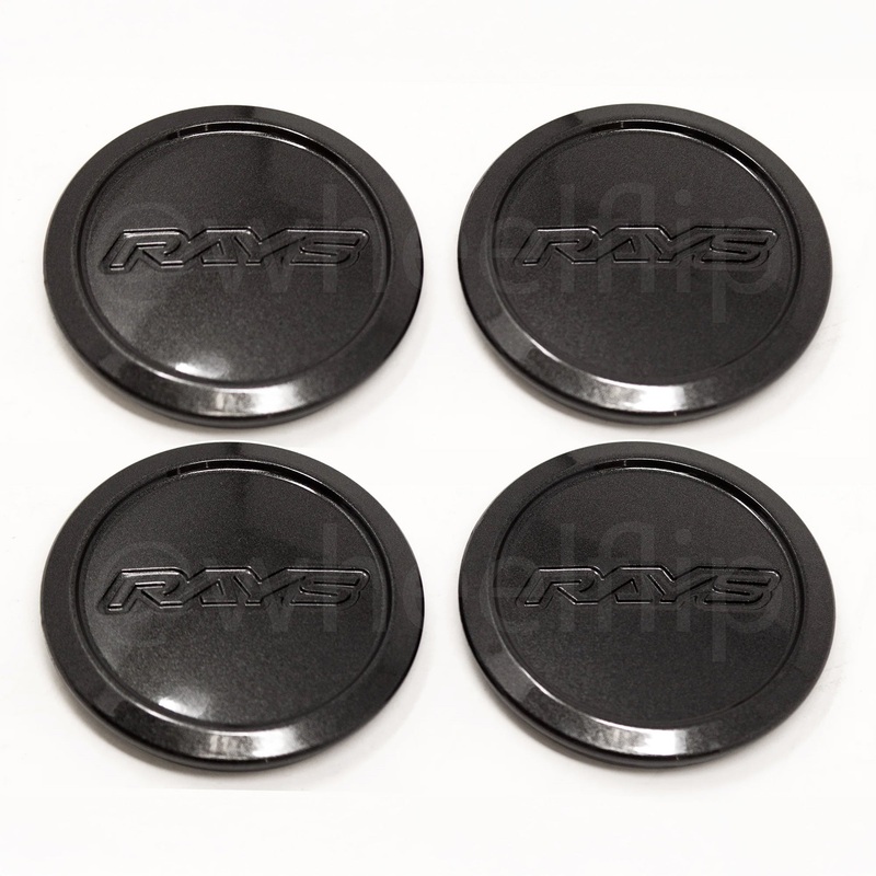 Rays Volk Racing Low Type Center Cap – Diamond Dark Gunmetal (SET)