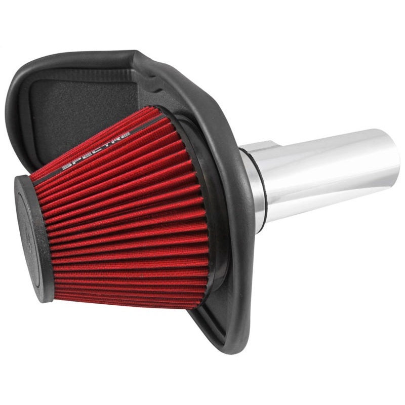 Spectre 11-15 Chevy Cruze 1.4L Air Intake Kit – Polished w/Red Filter