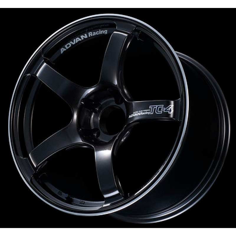 Advan TC4 17×7.5 +40 4-100 Black Gunmetallic & Ring Wheel