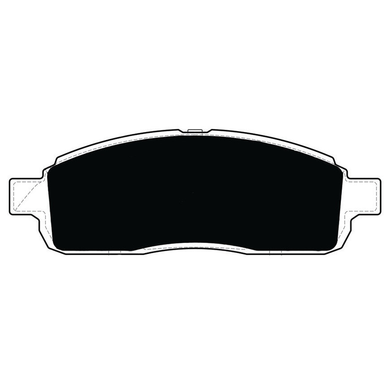 Porterfield Brake Pads for 2009 FORD F150 2WD HD Payload Pkg 7 Lug