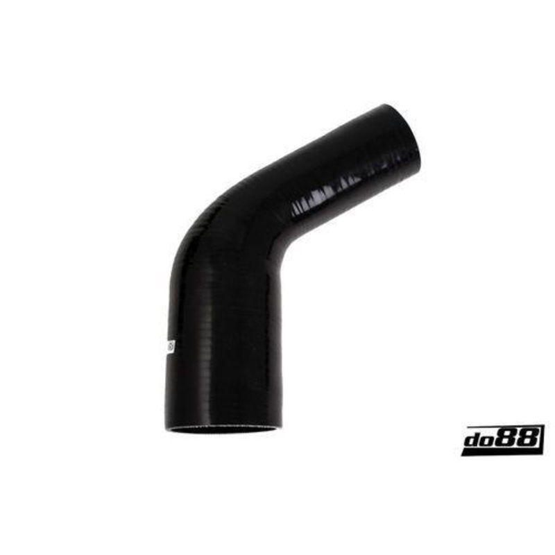 Silicone Hose Black 60 degree 2,375 – 3” (60 – 76mm)