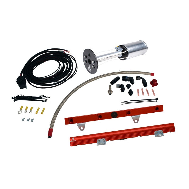 Aeromotive C6 Corvette Fuel System – A1000/LS1 Rails/Wire Kit/Fittings