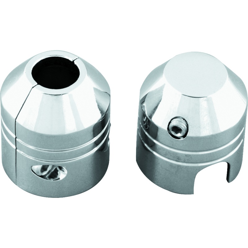 Kuryakyn Clutch Cable Ferrule & Banjo Bolt Cover Kit Chrome