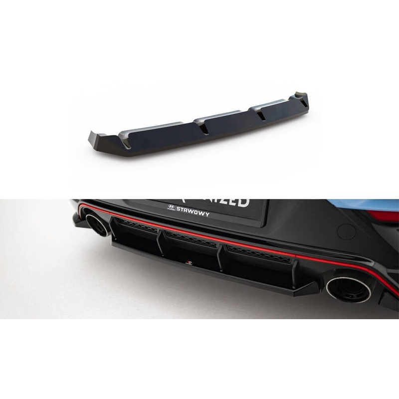 Maxton Design Central Rear Splitter – Hyundai Veloster N Mk2